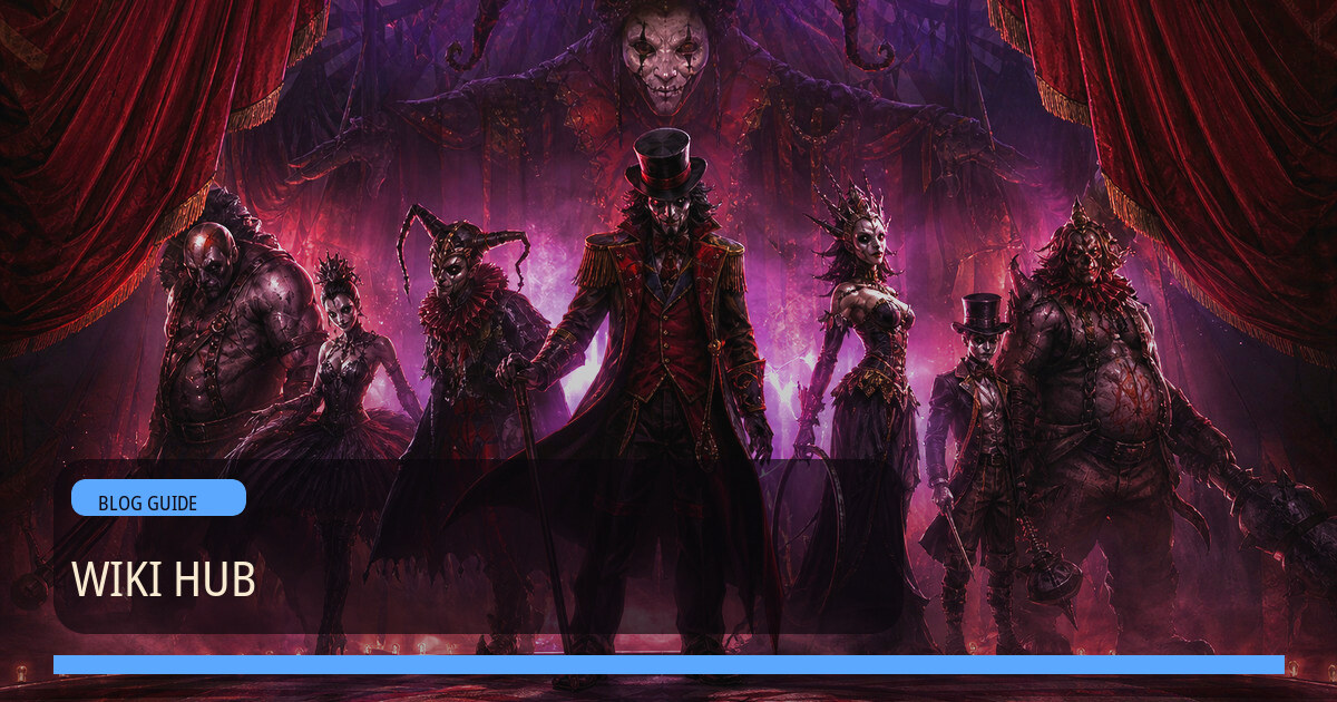 The Freak Circus wiki hub blog cover artwork