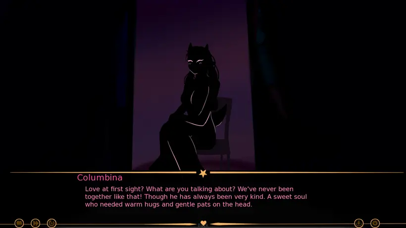 Official Columbina AMA scene where she says she and Pierrot were never together as a couple