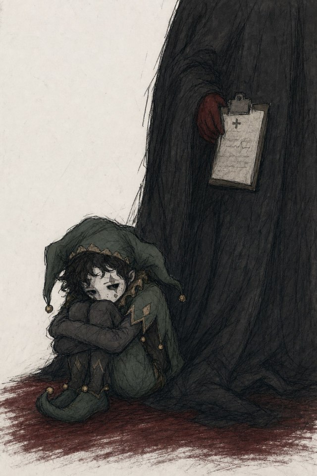 Fan-made Doctor routine checkup mood artwork for The Freak Circus