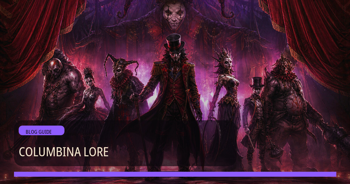 Columbina lore blog cover artwork
